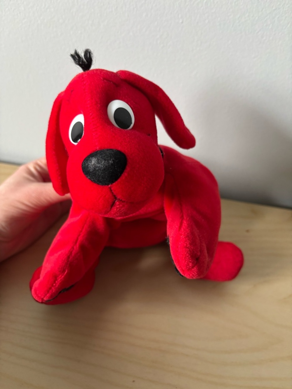 Vintage Clifford the Big Red Dog Plush Stuffed Animal ♥️ 🐶